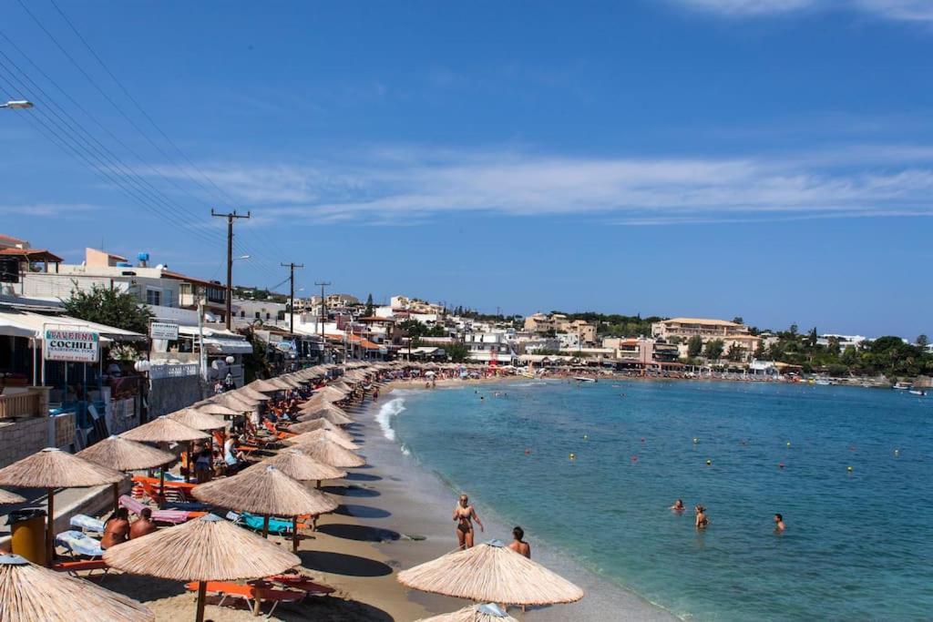 Lenico Beachfront Suites Agia Pelagia Dış mekan fotoğraf